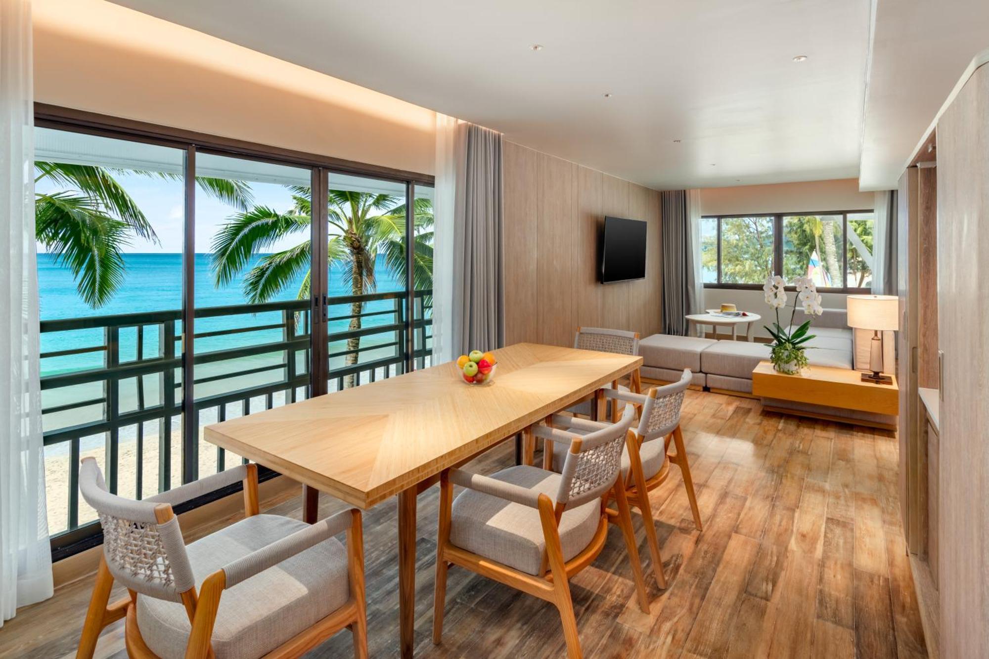 منتجع أوتريجر لاجونا بيتش فوكيت شاطئ بانغ تاو المظهر الخارجي الصورة A suite at the Hilton Maldives Iru Veli